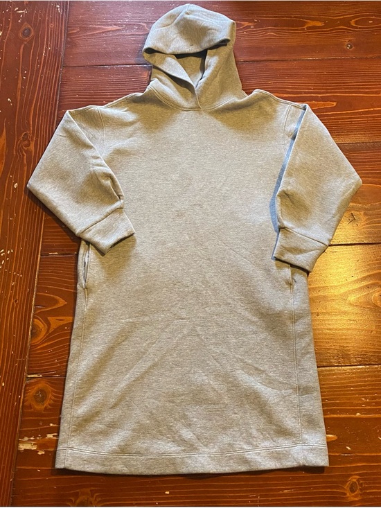 Uniqlo Other - UNIQLO gray hoodie dress girls